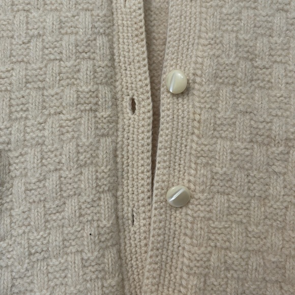 Wool Button Down Sweater Vest - Picture 4 of 4